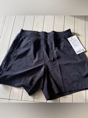 Lululemon Men's black shorts